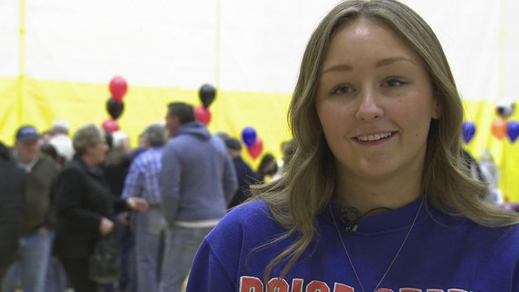 Raw interview: Bishop Kelly's Lexi Chatterton signs with Boise State
