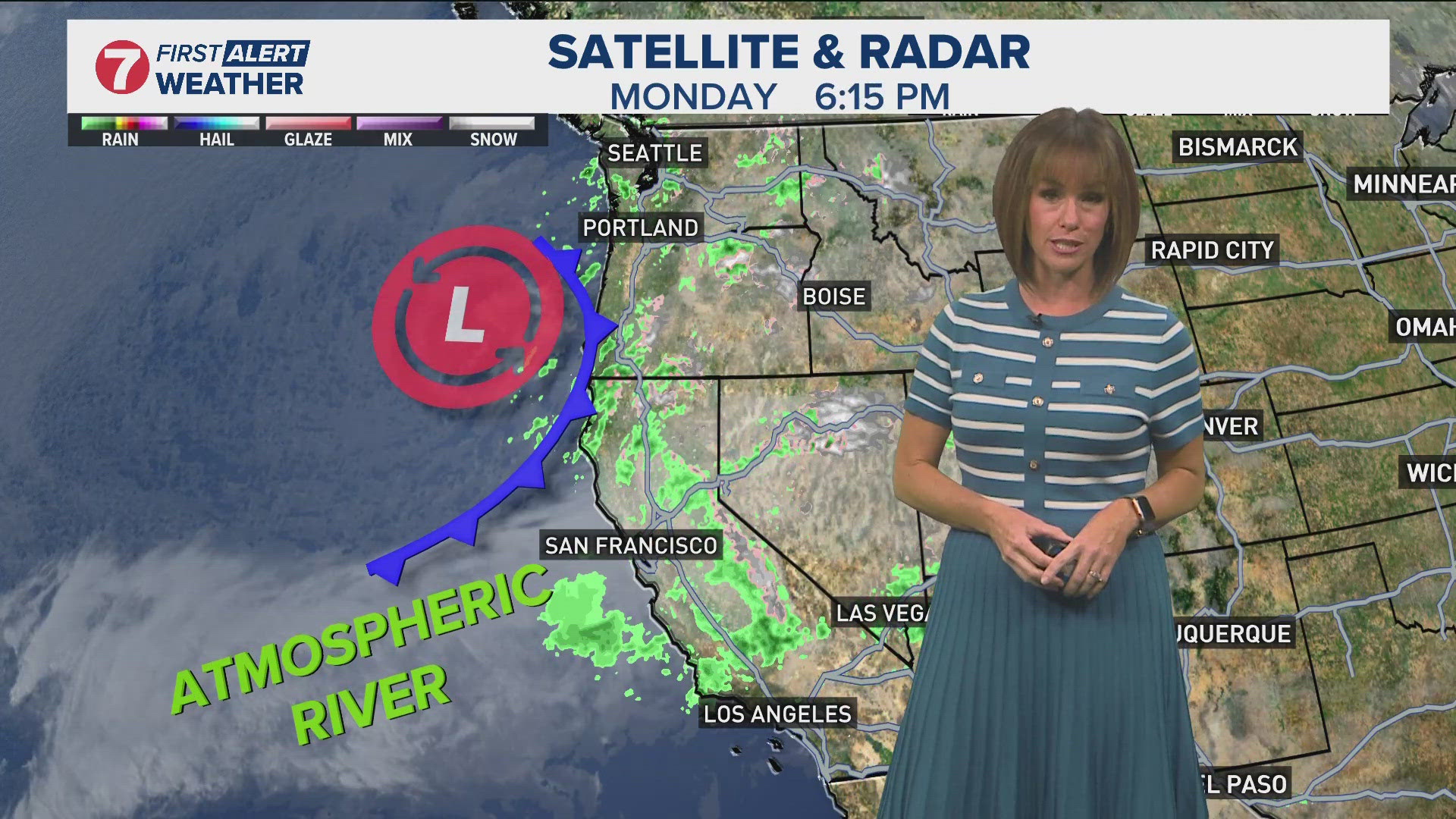 The First Alert Weather forecast from KTVB chief meteorologist Rachel Garceau.