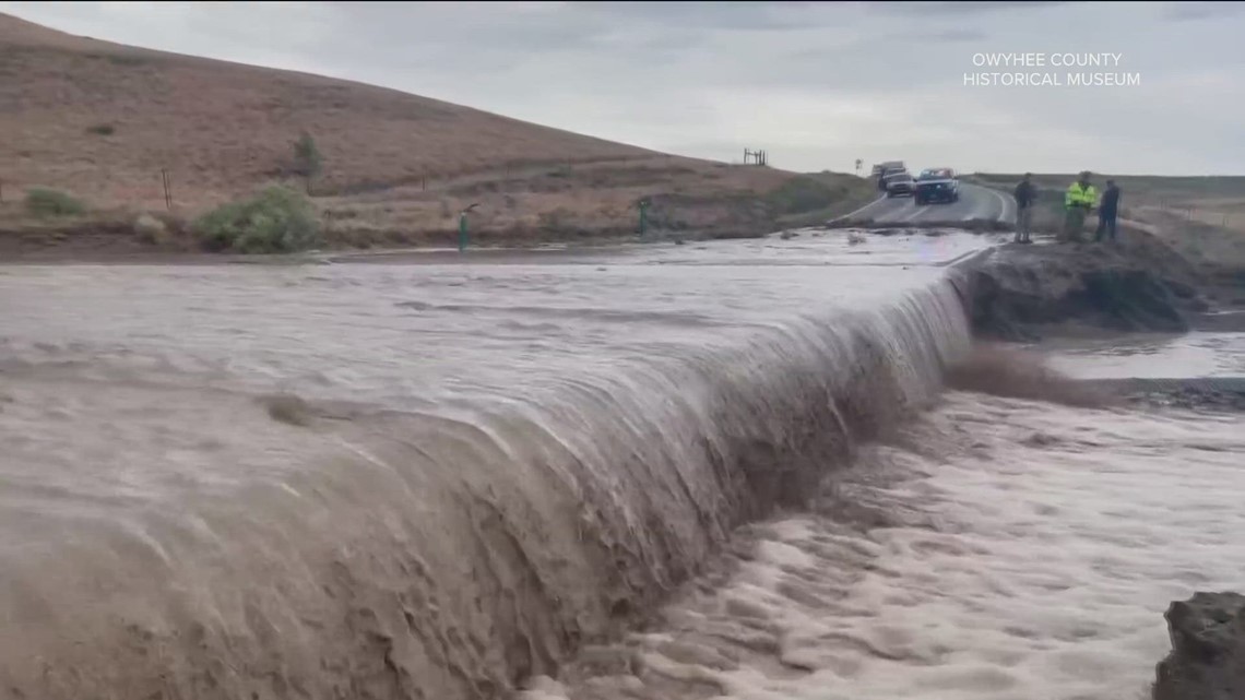 Flooding shuts down Highway 78 in Owyhee County | ktvb.com