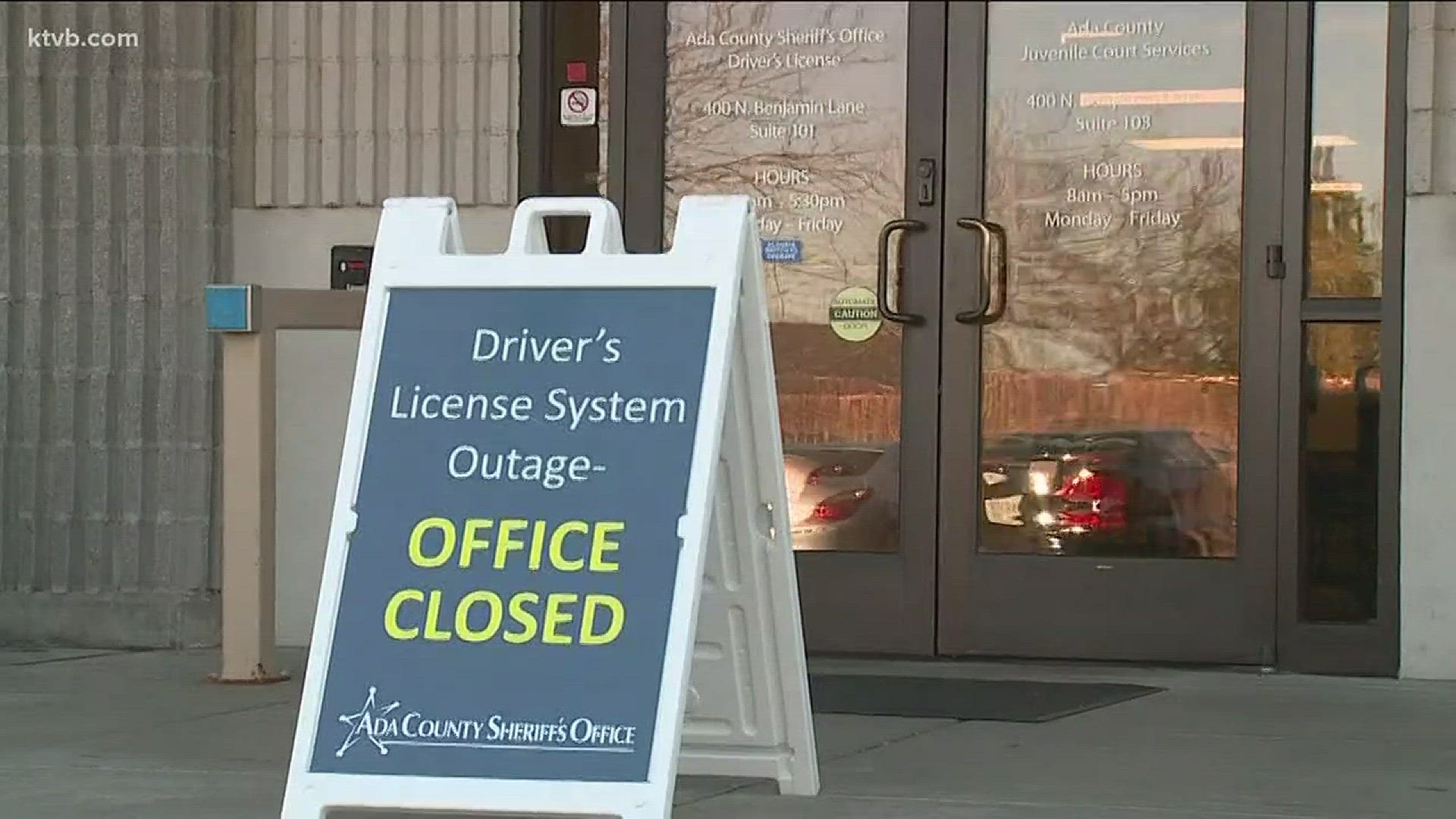 Computer problems shut down DMV