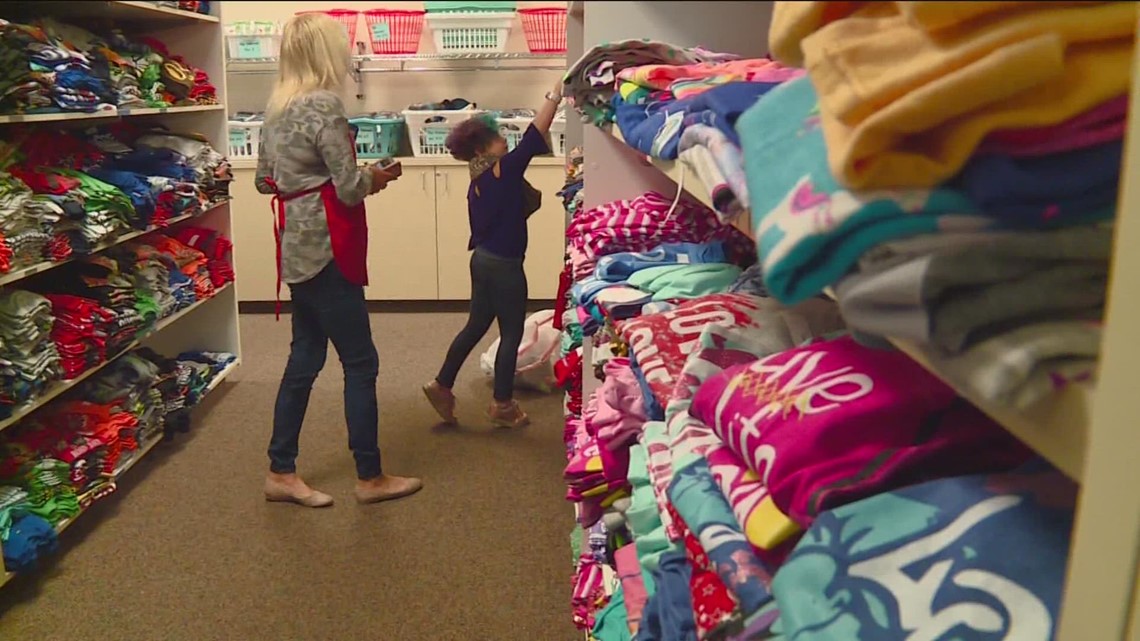 Assistance League of Boise provides school clothes for kids
