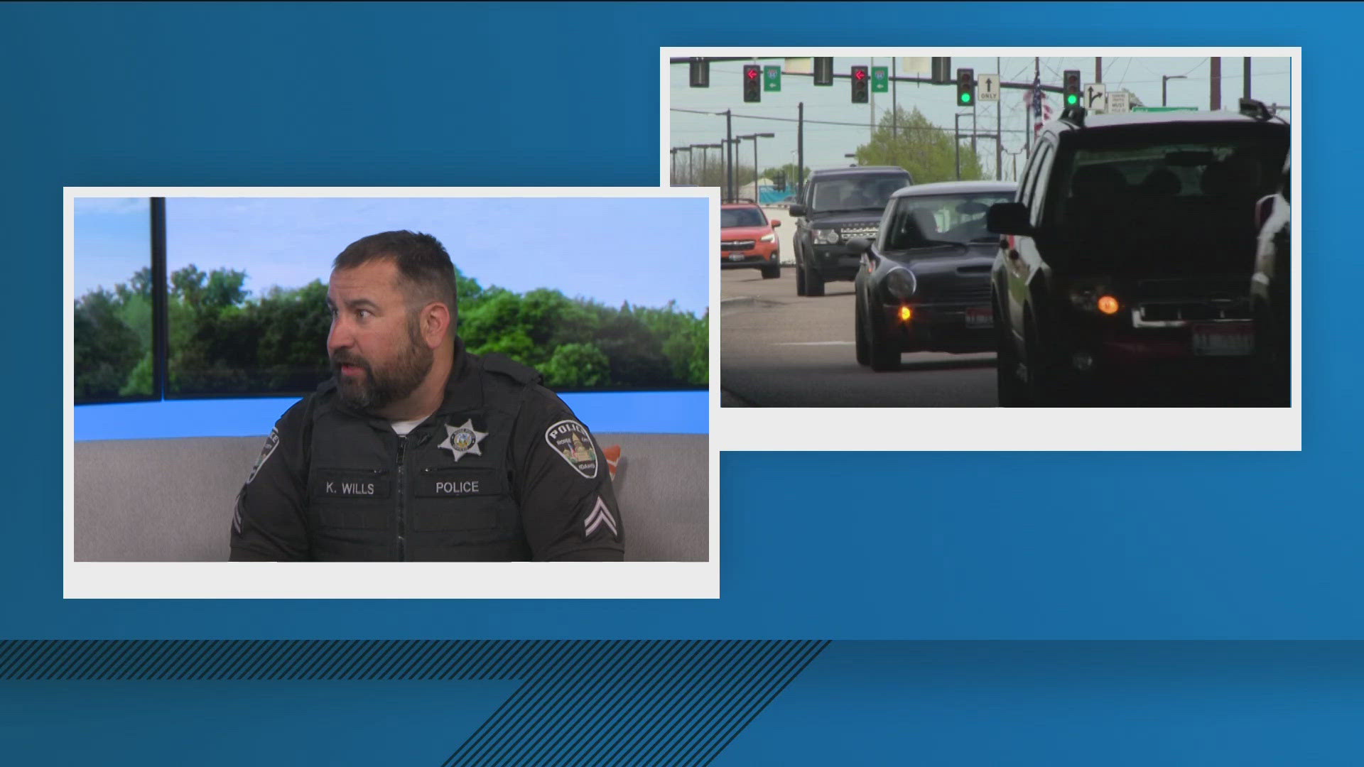 Cpl. Kyle Wills with the Boise Police Department joins KTVB to discuss safe driving amid the summer stretch where officials see a spike in serious crashes.