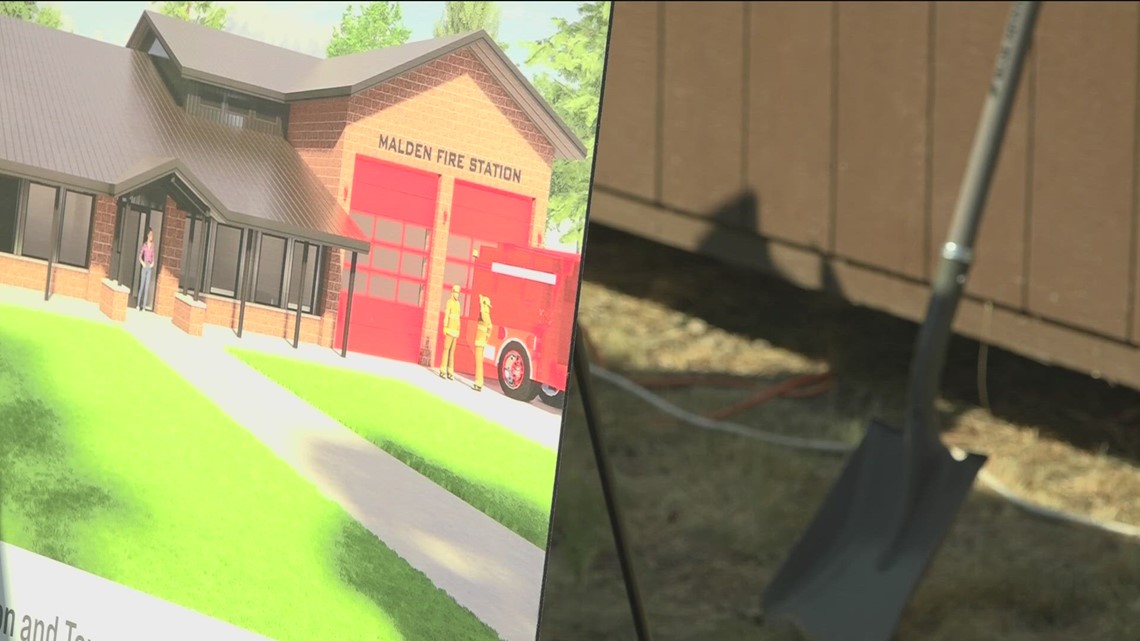 Malden breaks ground on new post office, fire station and town hall