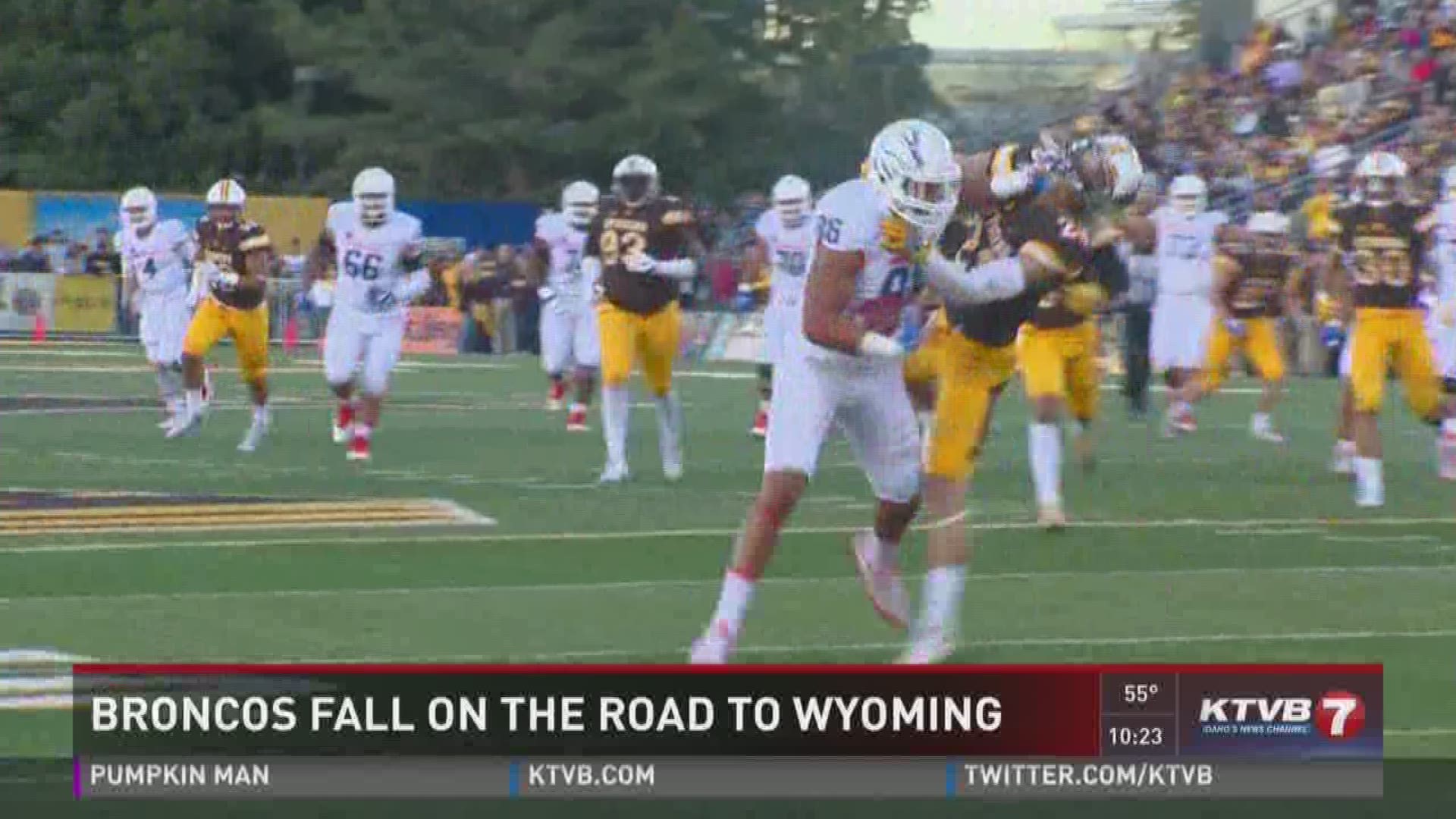 Boise State Broncos vs. Wyoming Cowboys highlights