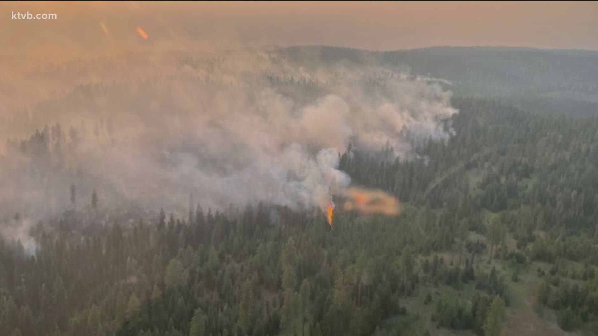 There are lots of fires burning in Idaho and Washington. We have an update on some of them.