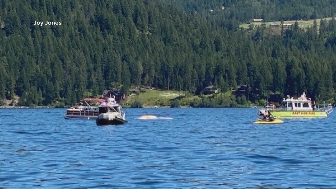 Initial Reports Say 8 People Involved In Plane Crash Above Lake Coeur Dalene Two Confirmed 