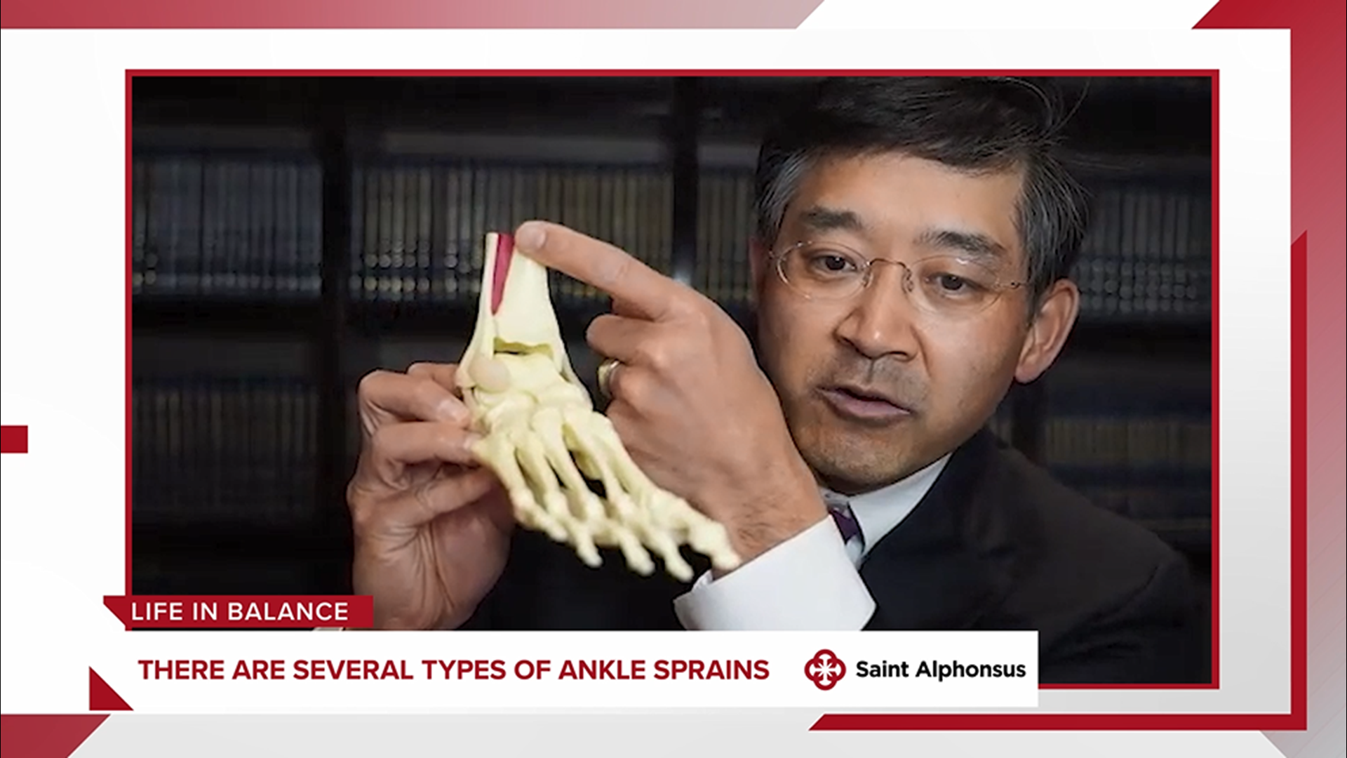 Orthopaedic surgeon Dr. Christopher Hirose MD with Saint Alphonsus shares how to avoid ankle injuries and what to do if you do injure yourself.