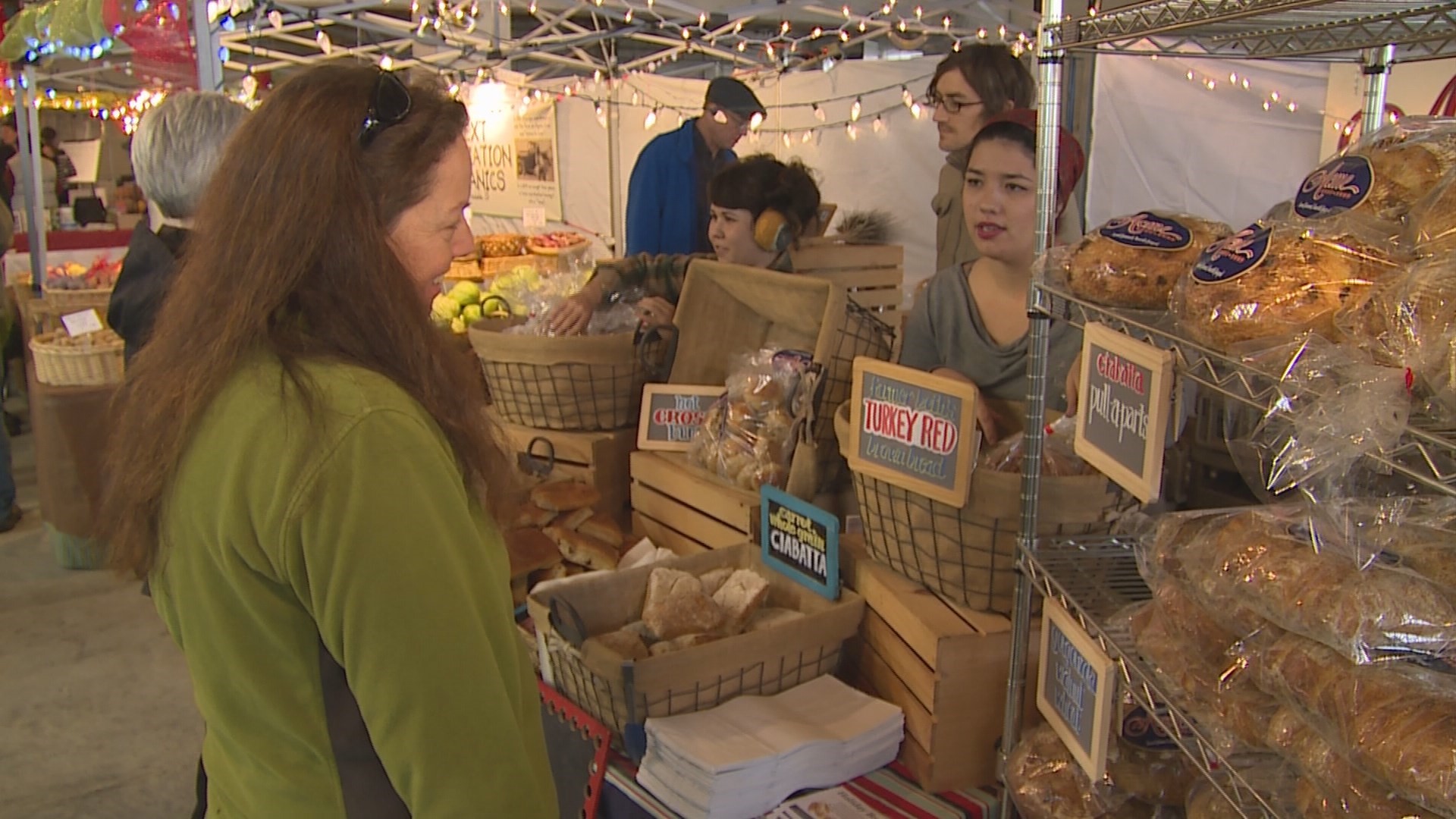 The weekly market just held its last outdoor market for the year last weekend.