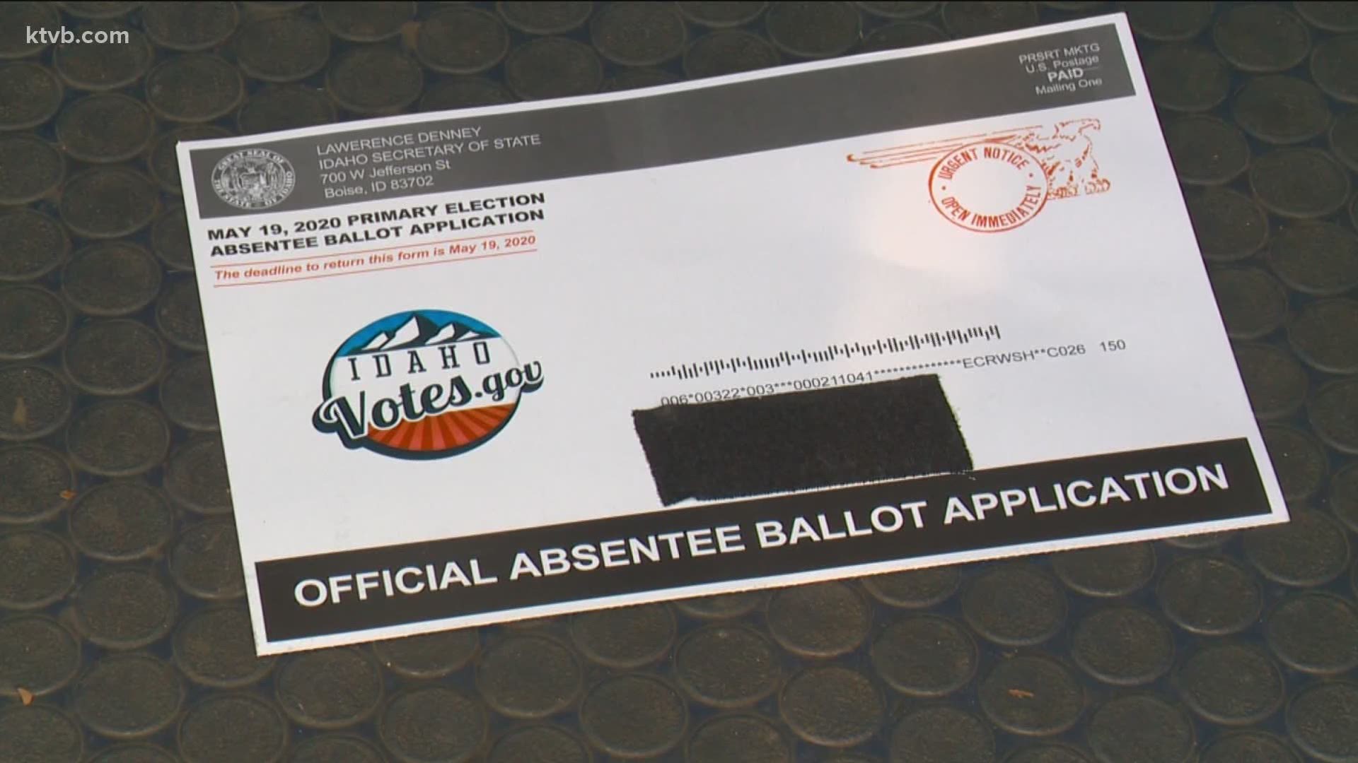 If you requested an absentee ballot for the November election, expect it to be in your mailbox in the coming days.