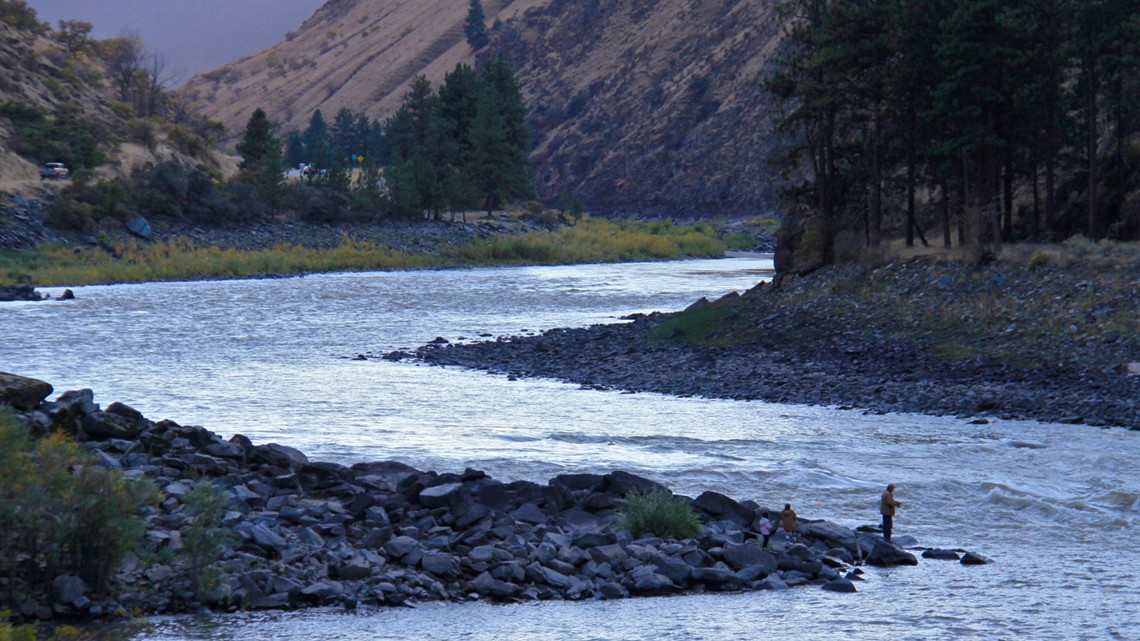 Beachgoers found human remains along the Salmon River in Idaho County