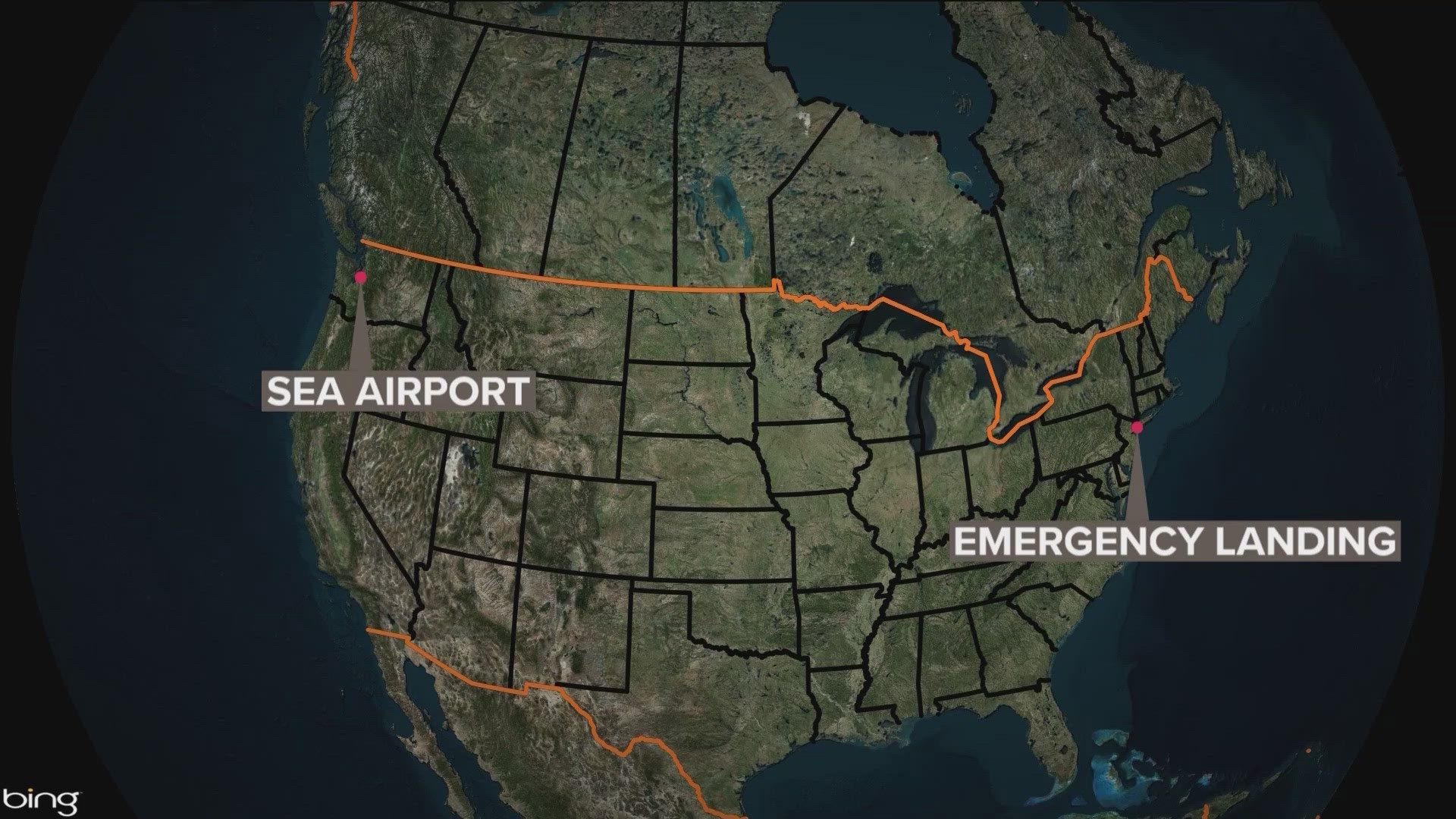 A flight bound for Turkey from Seattle made an emergency landing at JFK Airport in New York after one of the pilots died during the flight.