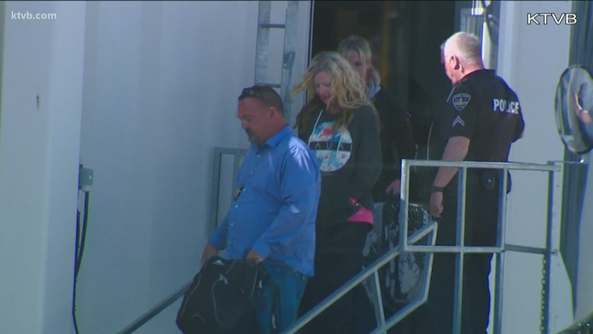 Lori Vallow, the mother of two missing Idaho kids, has arrived Rexburg. She arrived there by plane Thursday afternoon. Our Misty Inglet is in Rexburg.