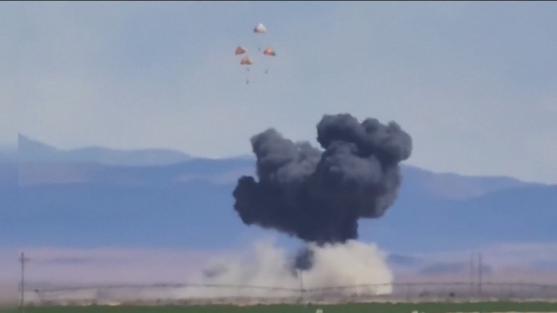 'Absolutely amazing guys': Civilian recounts helping aircrew after jet crash