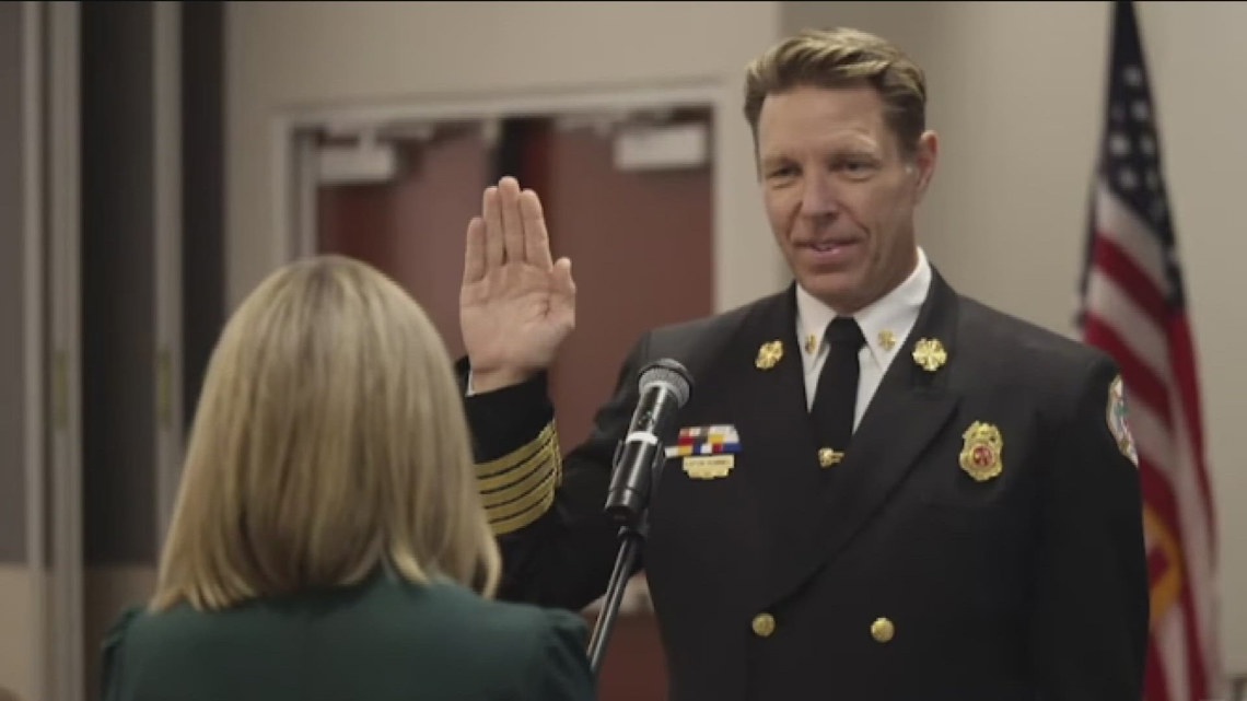 Boise welcomes Aaron Hummel as new fire chief after 30 years of service