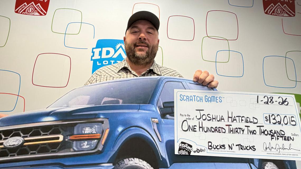 Idaho Falls farmer 4 wheels richer after big scratch game win