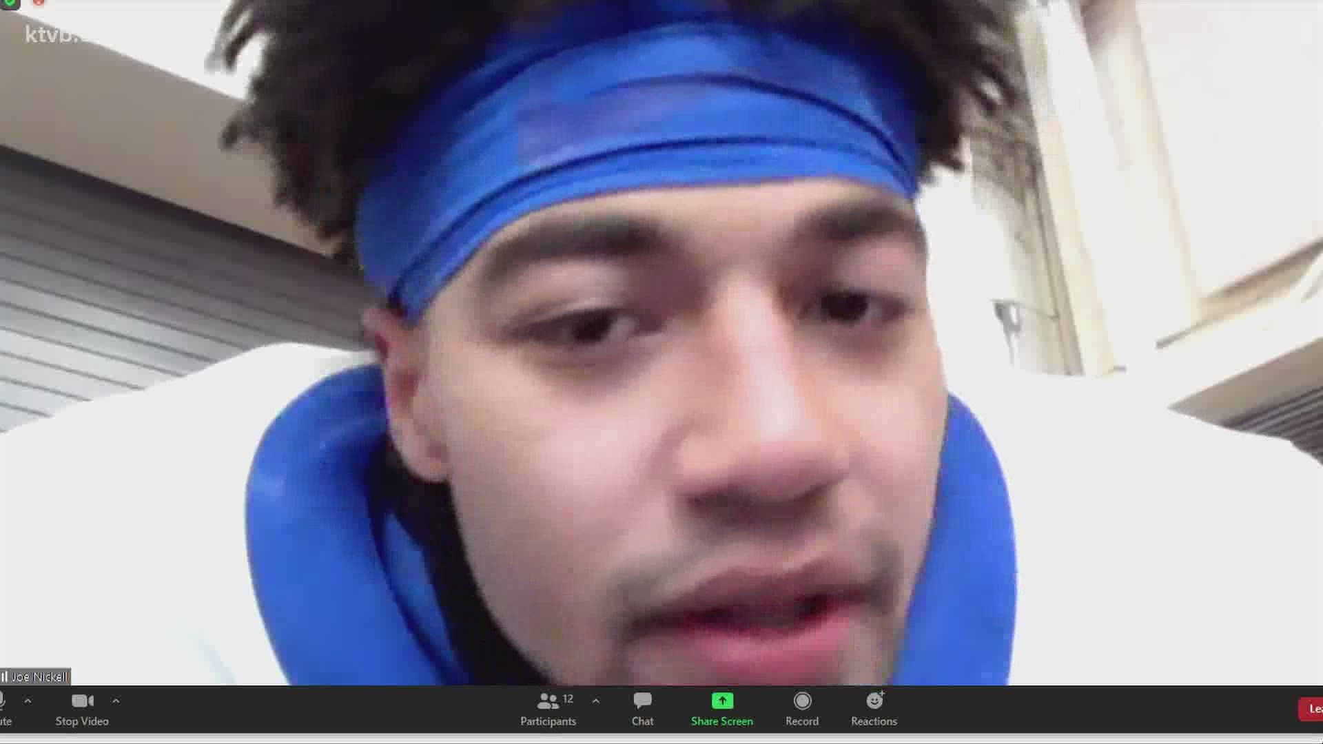 Boise State WR Khalil Shakir on going back to the Mountain West