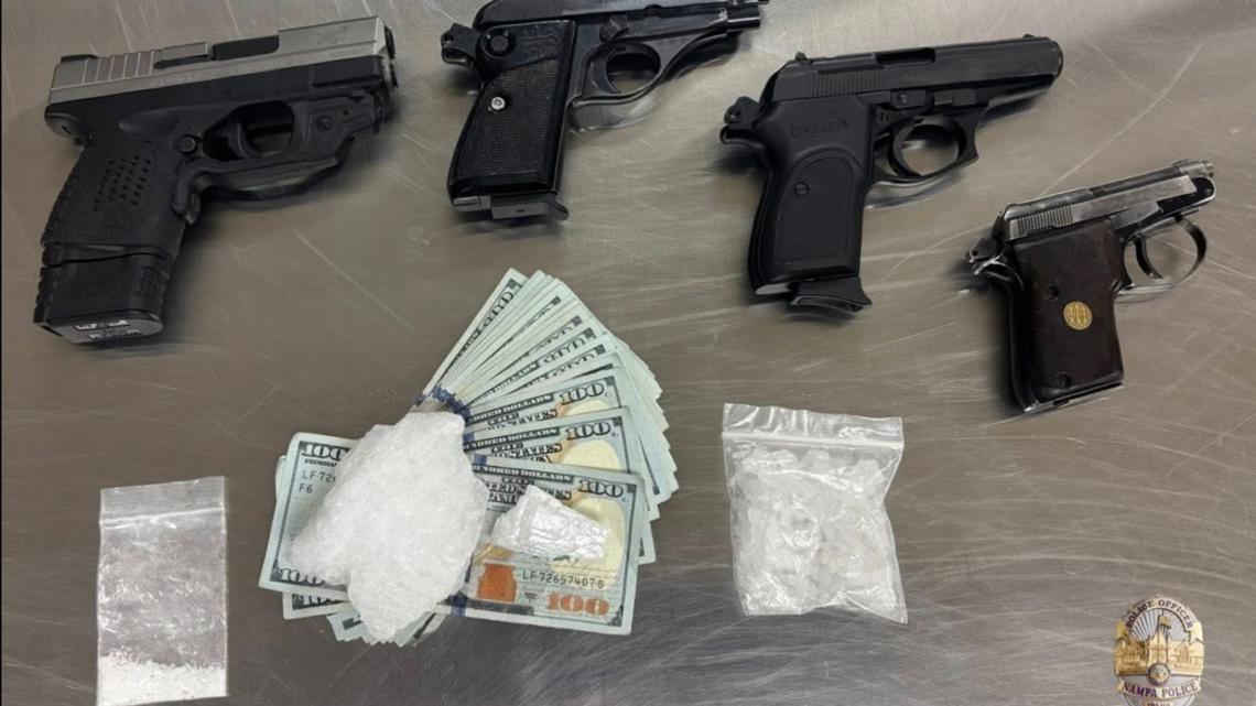 Nampa Police arrest eight people, seize drugs and guns following investigation