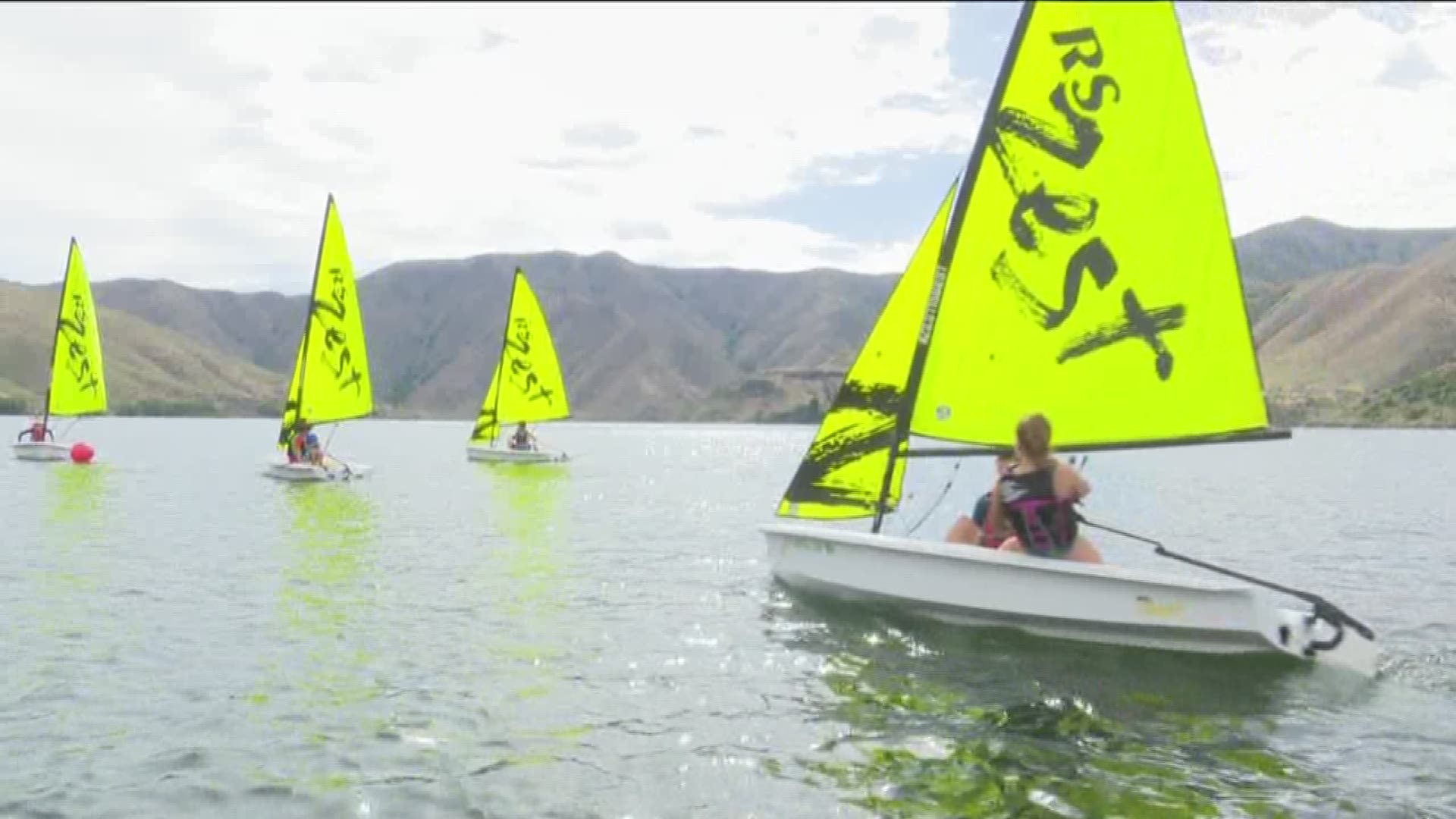 Boise sailing camp gets kids out on the water