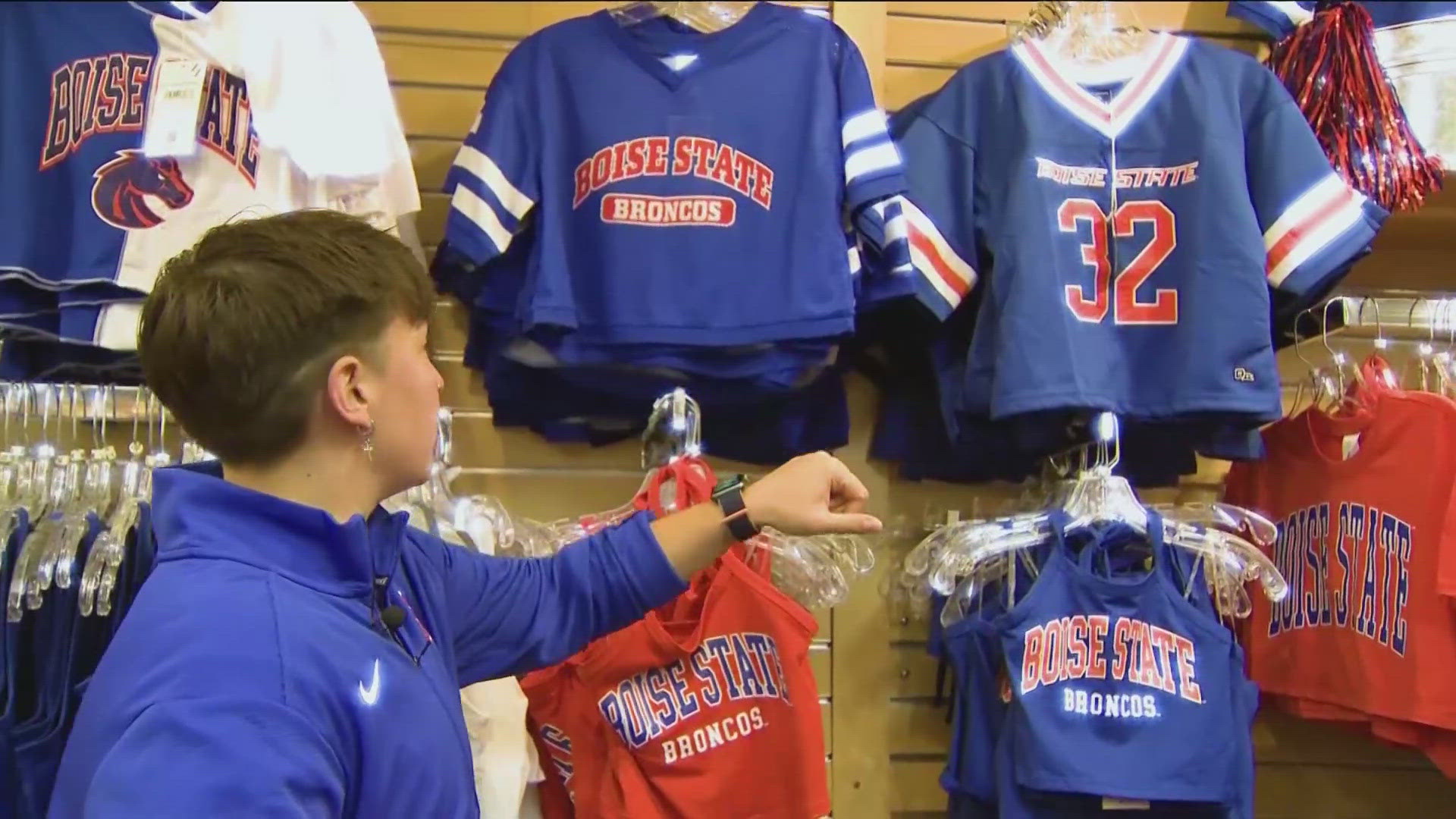 The Bronco Shop is a not-for-profit, so after operating costs are covered, the leftover funding supports scholarship students. 