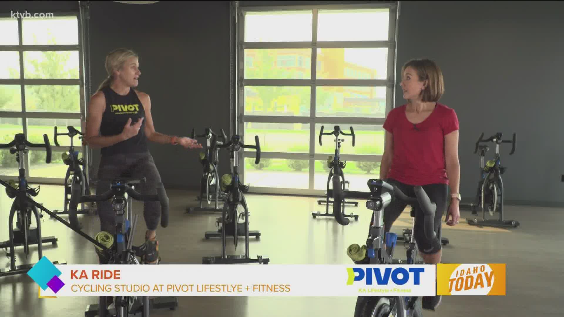 Pivot Lifestyle + Fitness offers a variety of classes that are unique from classes at other gyms.  Olympic Gold Medalist Kristin Armstrong explains the difference.