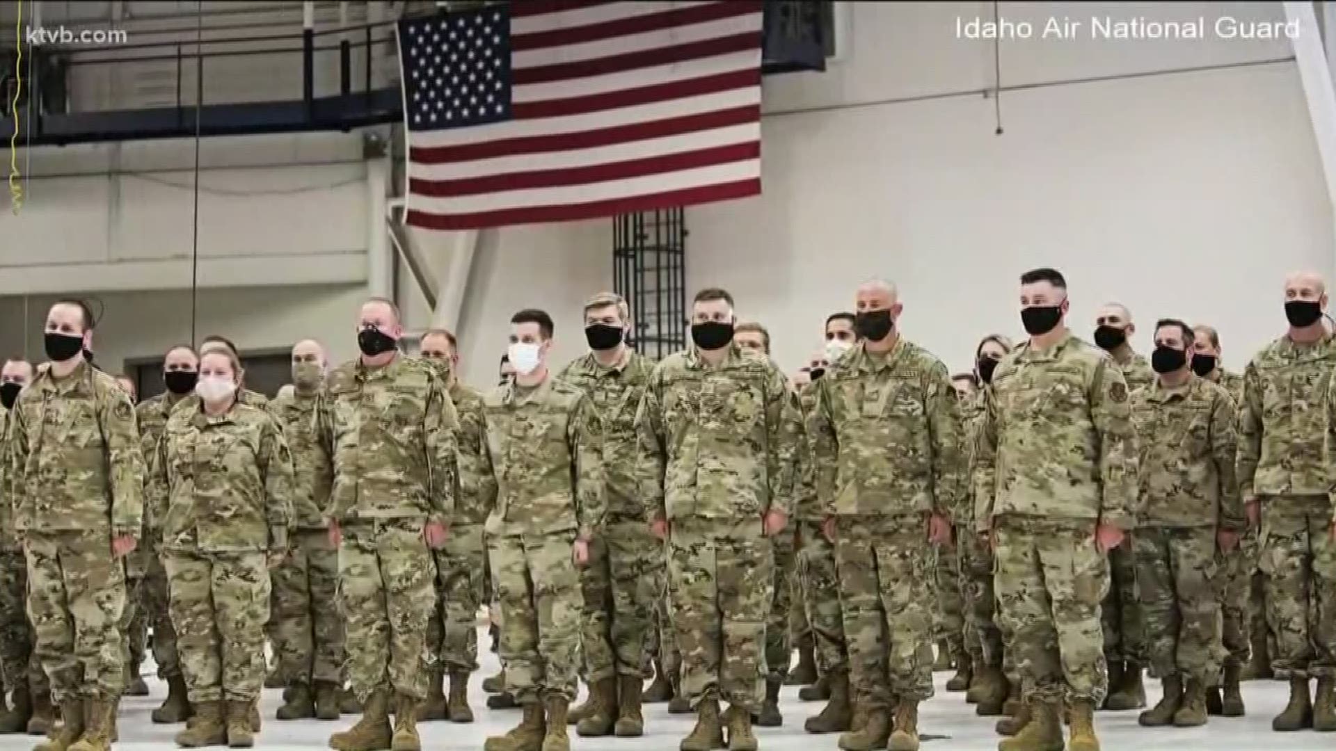 Pandemic Top Of Mind As Hundreds Of Idaho Air Guard Members Deploy To Middle East Ktvb Com