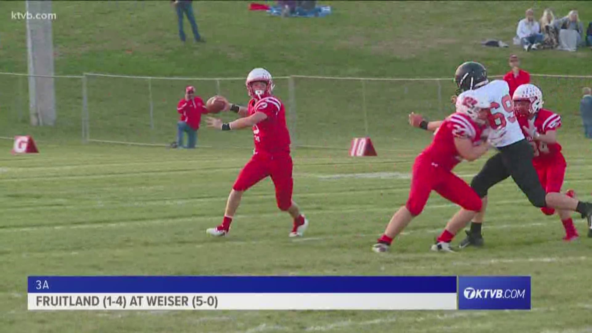 The Weiser Wolverines entered this Class 3A matchup trying to extend their winning streak. They did so by shutting out Fruitland, 35-0.