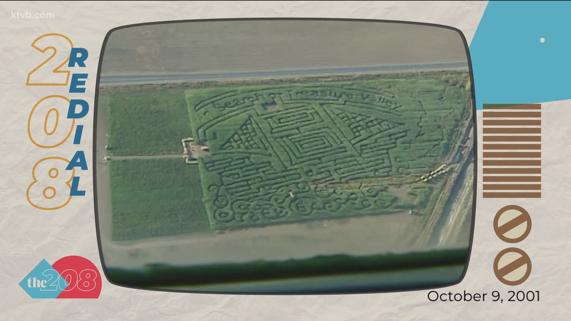 The former KTVB reporter got lost in a Canyon County corn maze in 2001 and had to met the "corn cops."