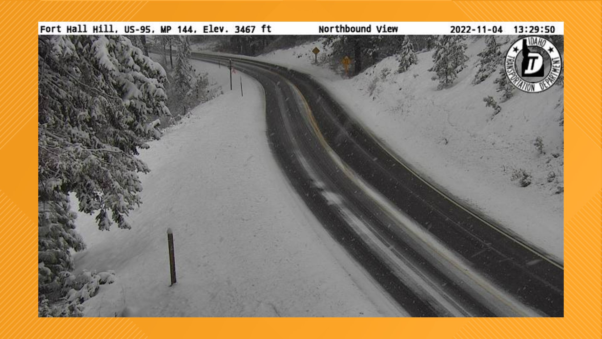 Crash blocks Highway 95 between Council and New Meadows | ktvb.com