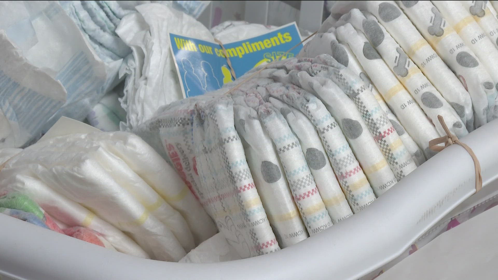 The Idaho Diaper Bank is raising awareness for the increasing need of diapers. The goal is to keep babies clean, dry and happy.