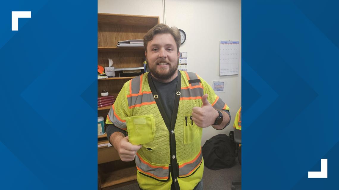 Idaho Transportation worker run over, but finished shift