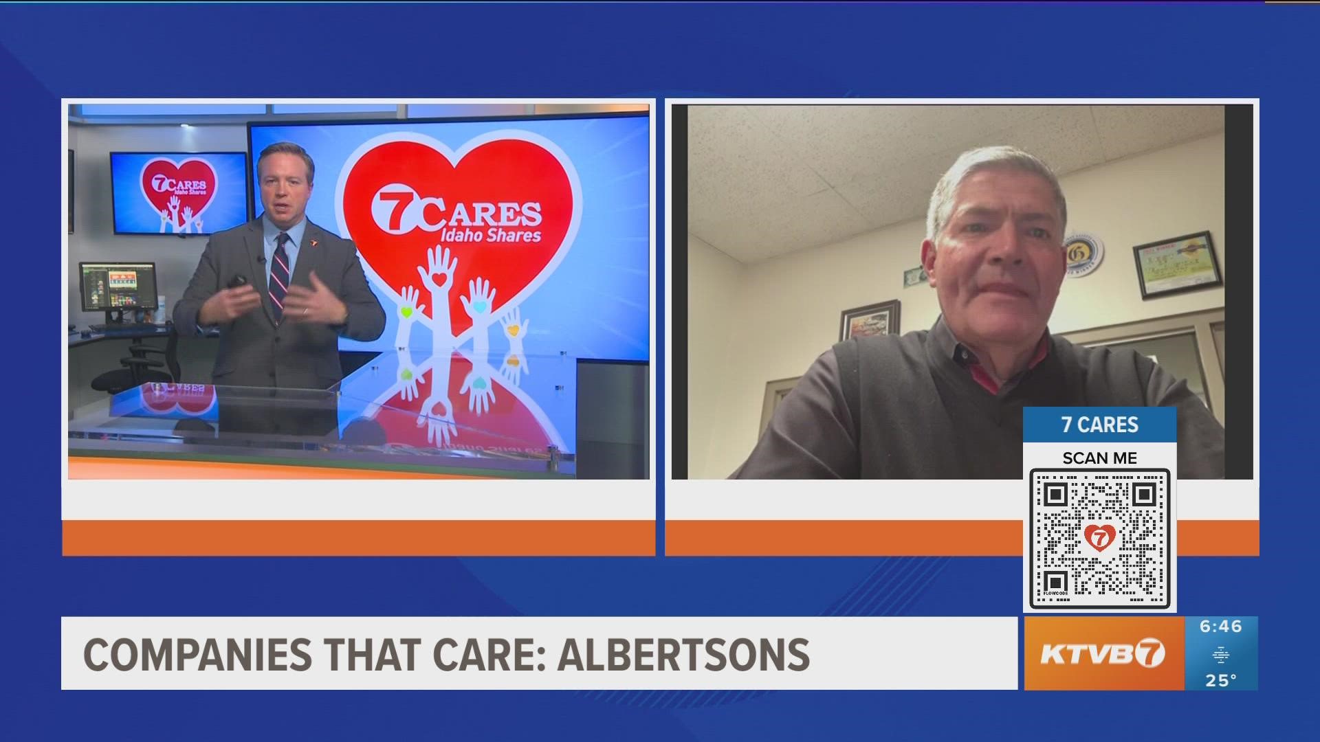 7 Cares Idaho Shares continues through Dec. 10. Donations from companies like Albertsons and generous people like you help address hunger and homelessness in Idaho.
