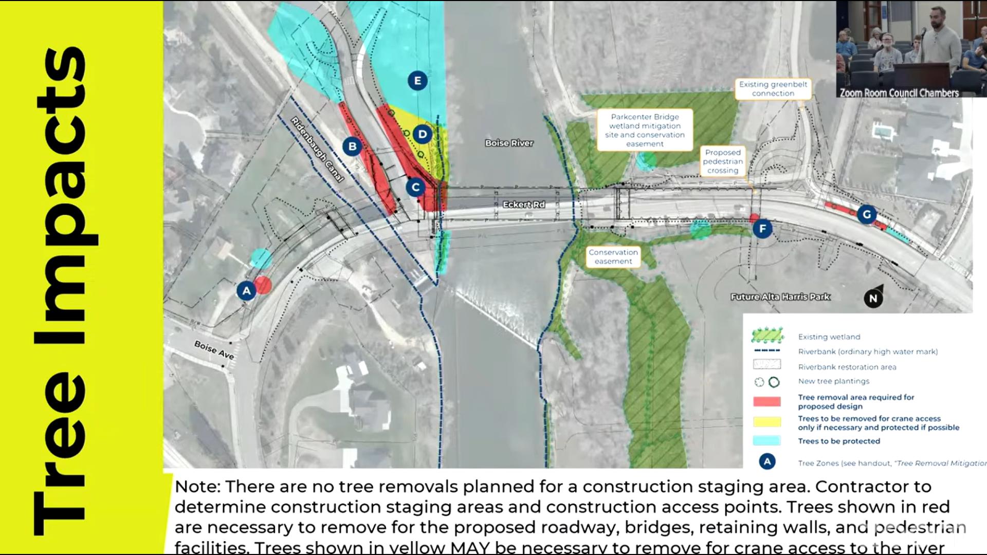 Riverbed Riprap Plans for Eckert Road Bridge replacement move forward | ktvb.com