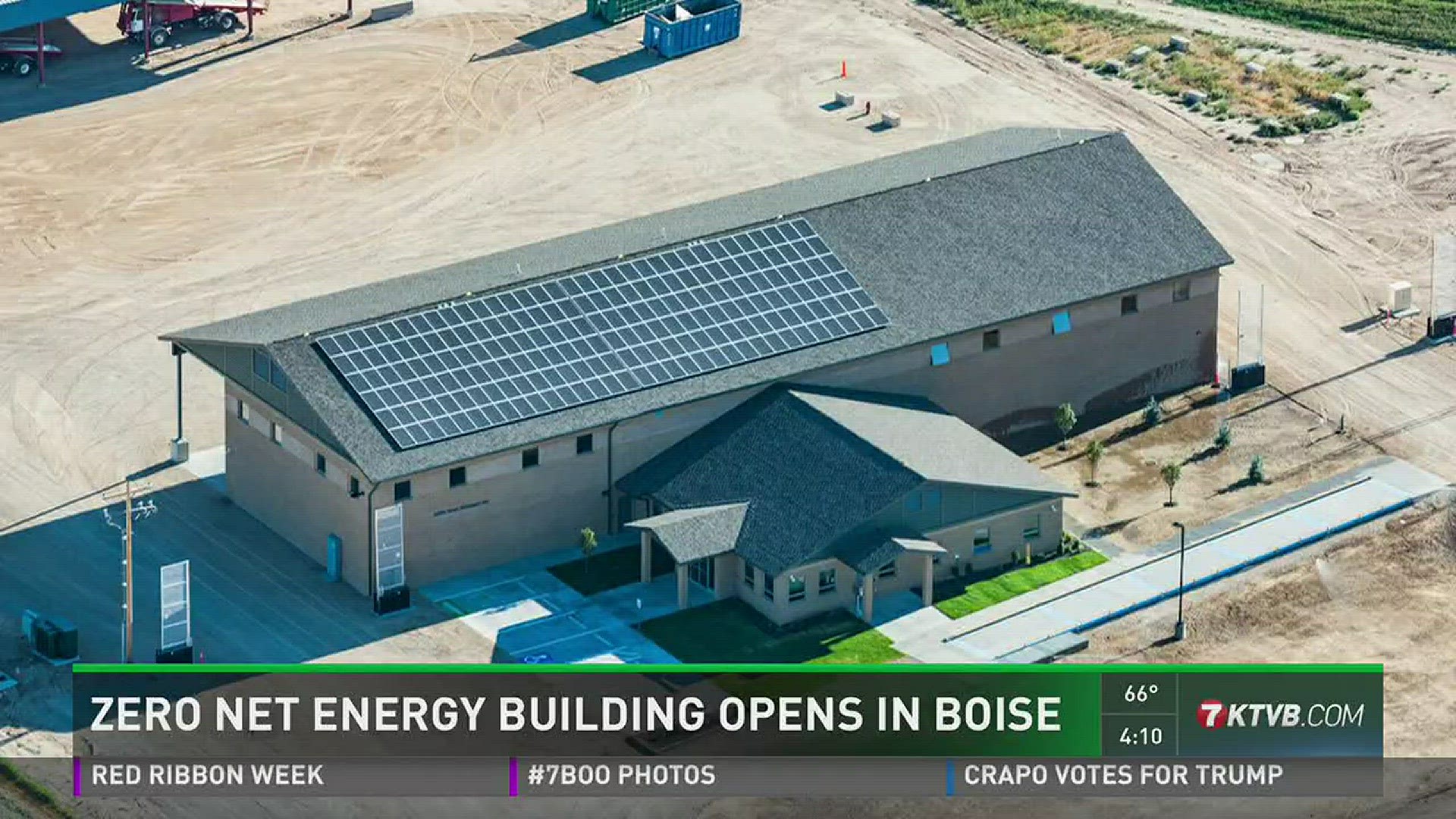 Zero net energy building opens in Boise.