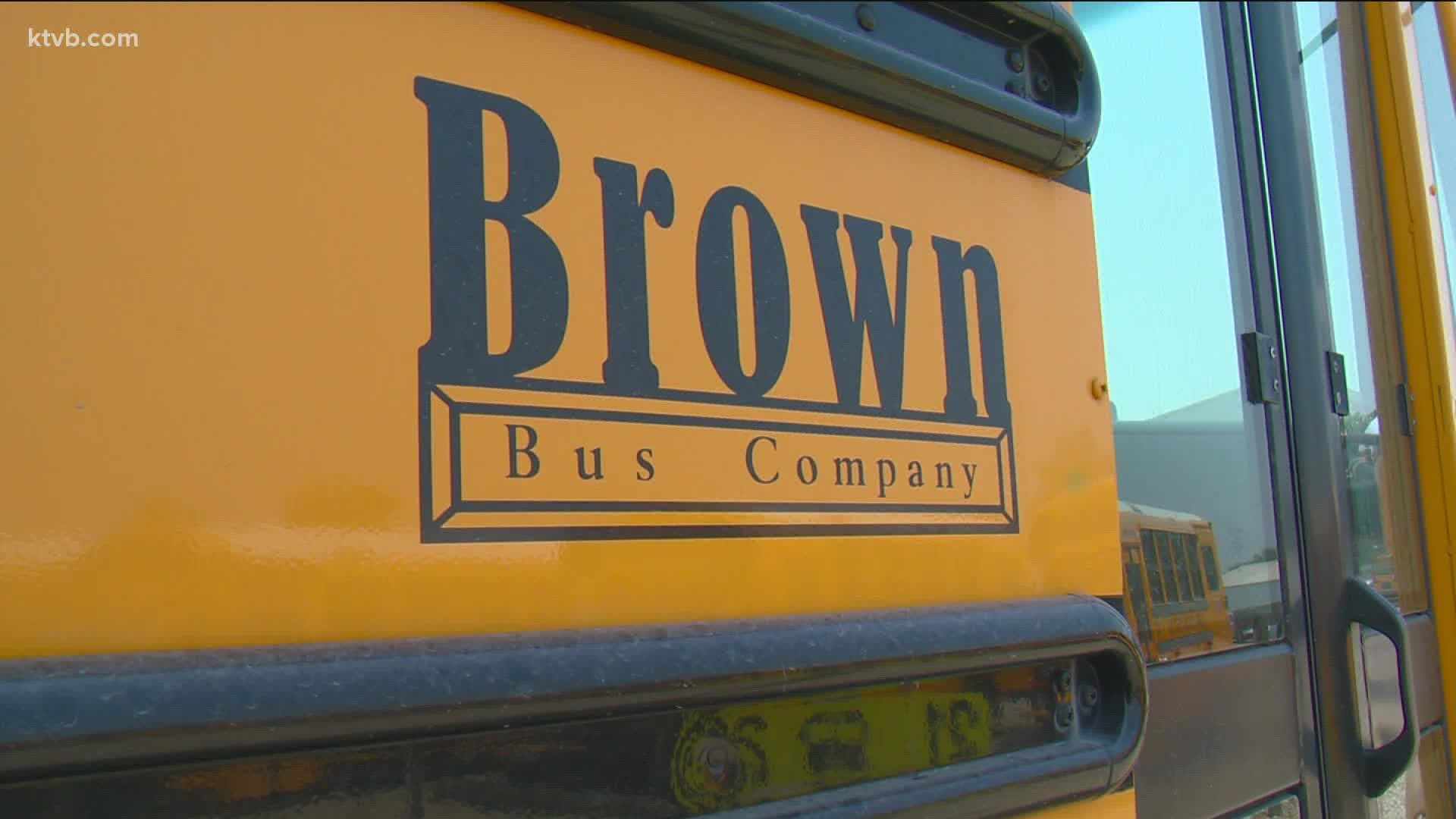 As the school year approaches, the Brown Bus Company only has about 75% of the staffing it wants.