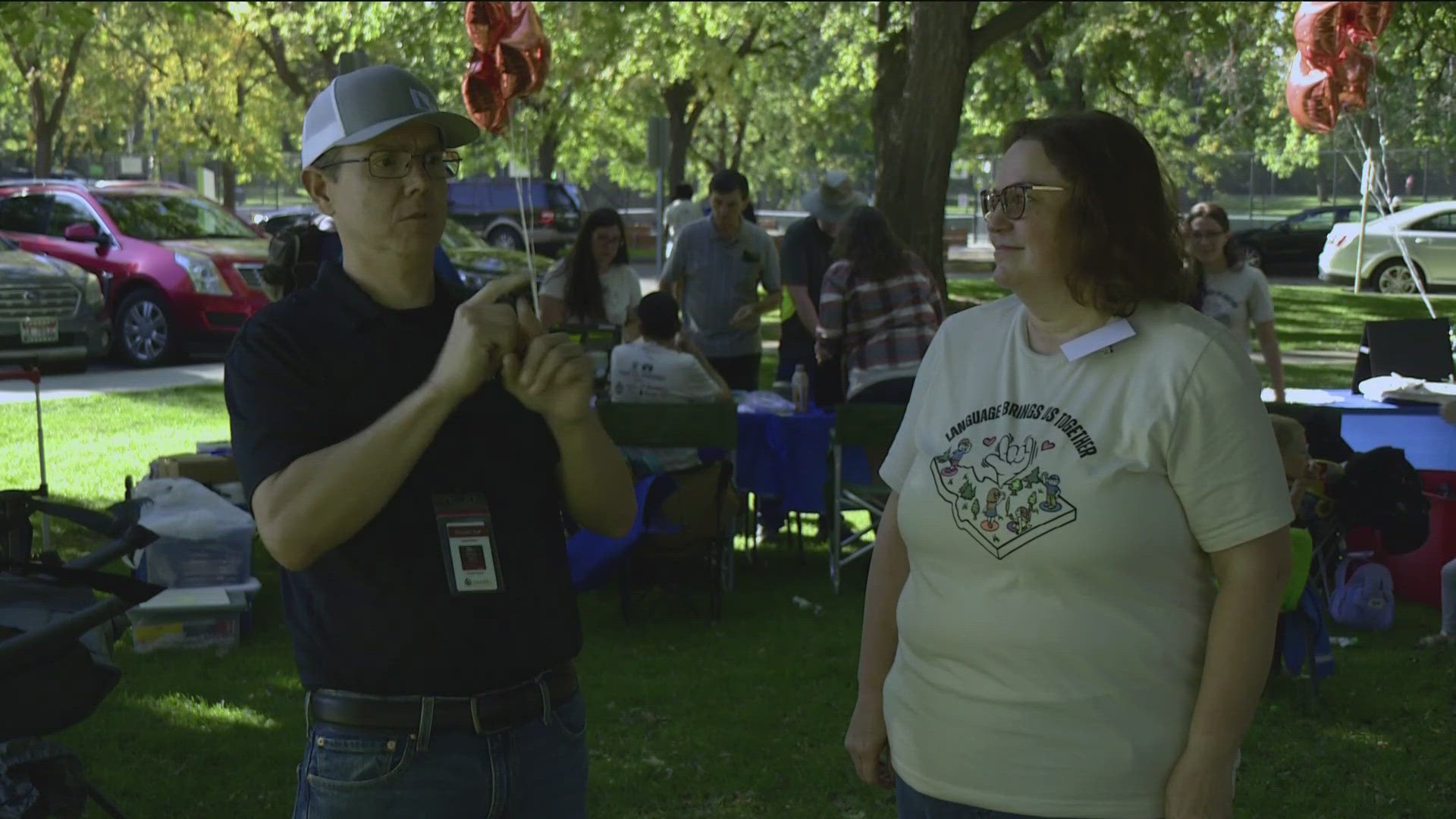 The 10th annual event celebrates American Sign Language.