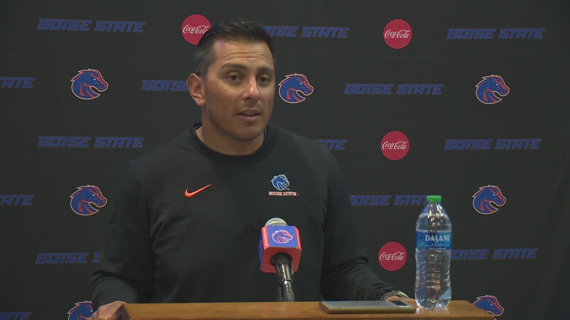 ICYMI: Head coach Andy Avalos on Monday discussed Boise State's first Mountain West game at San Diego State and shared takeaways from the win over North Dakota.