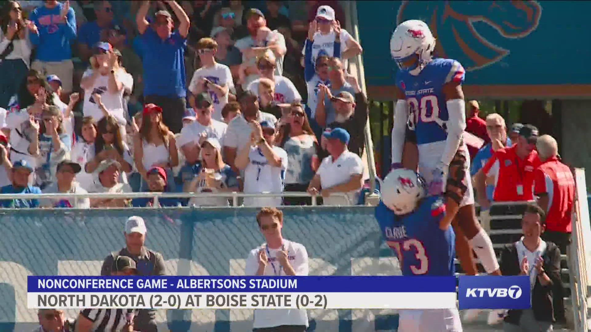 Boise State held the top FCS offense to just 183 yards, while Eric McAlister and Ashton Jeanty combined for five scores to lead the way in Saturday's 42-18 win.