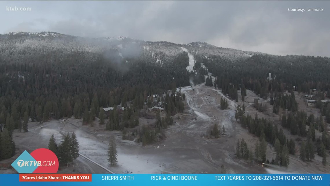 Idaho ski resorts waiting on more natural snow this season