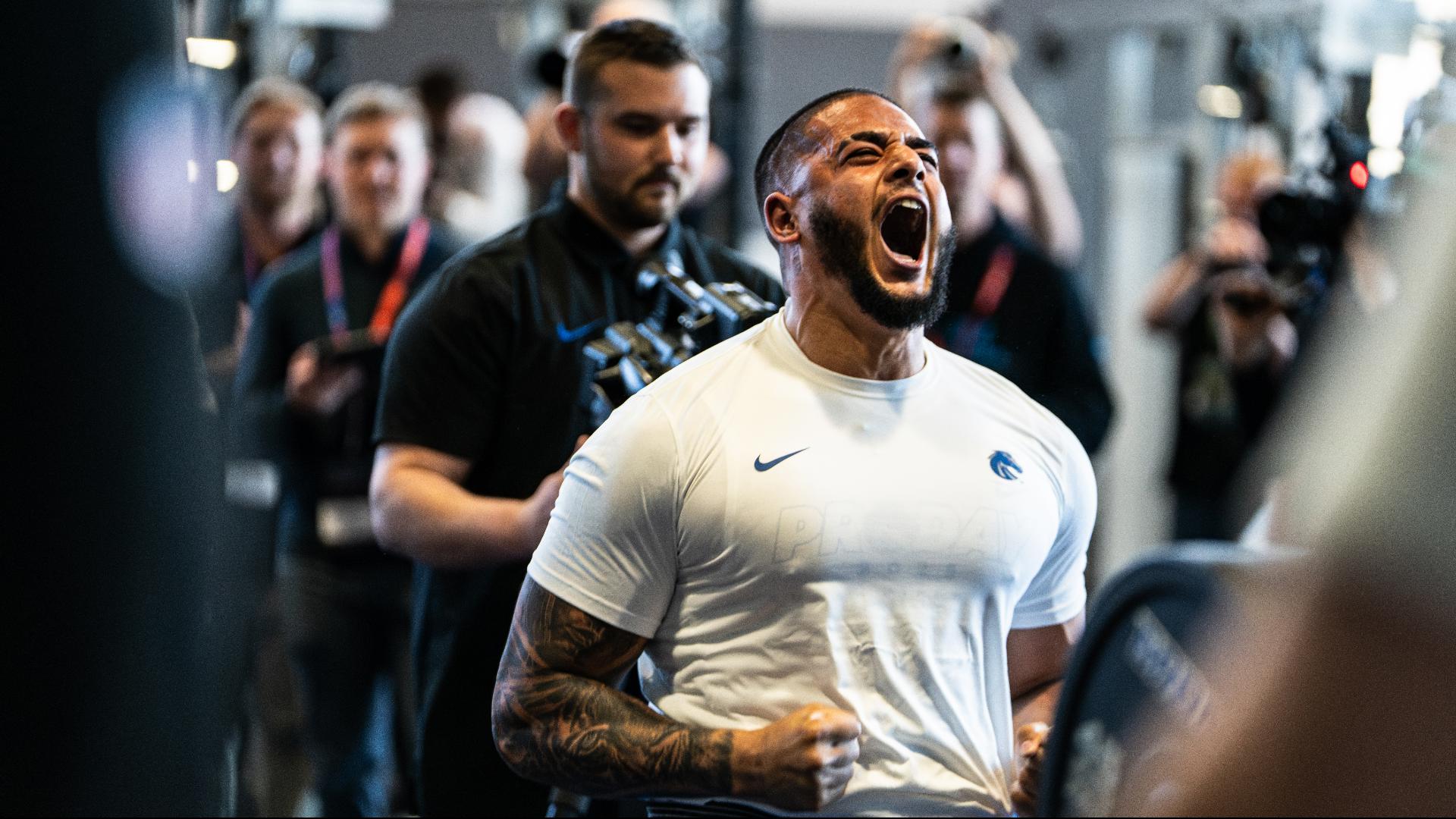 Hassanein had an impressive Pro Day performance Wednesday in front of NFL scouts. His 34 reps on the bench press would have ranked first at the 2025 NFL Combine. 