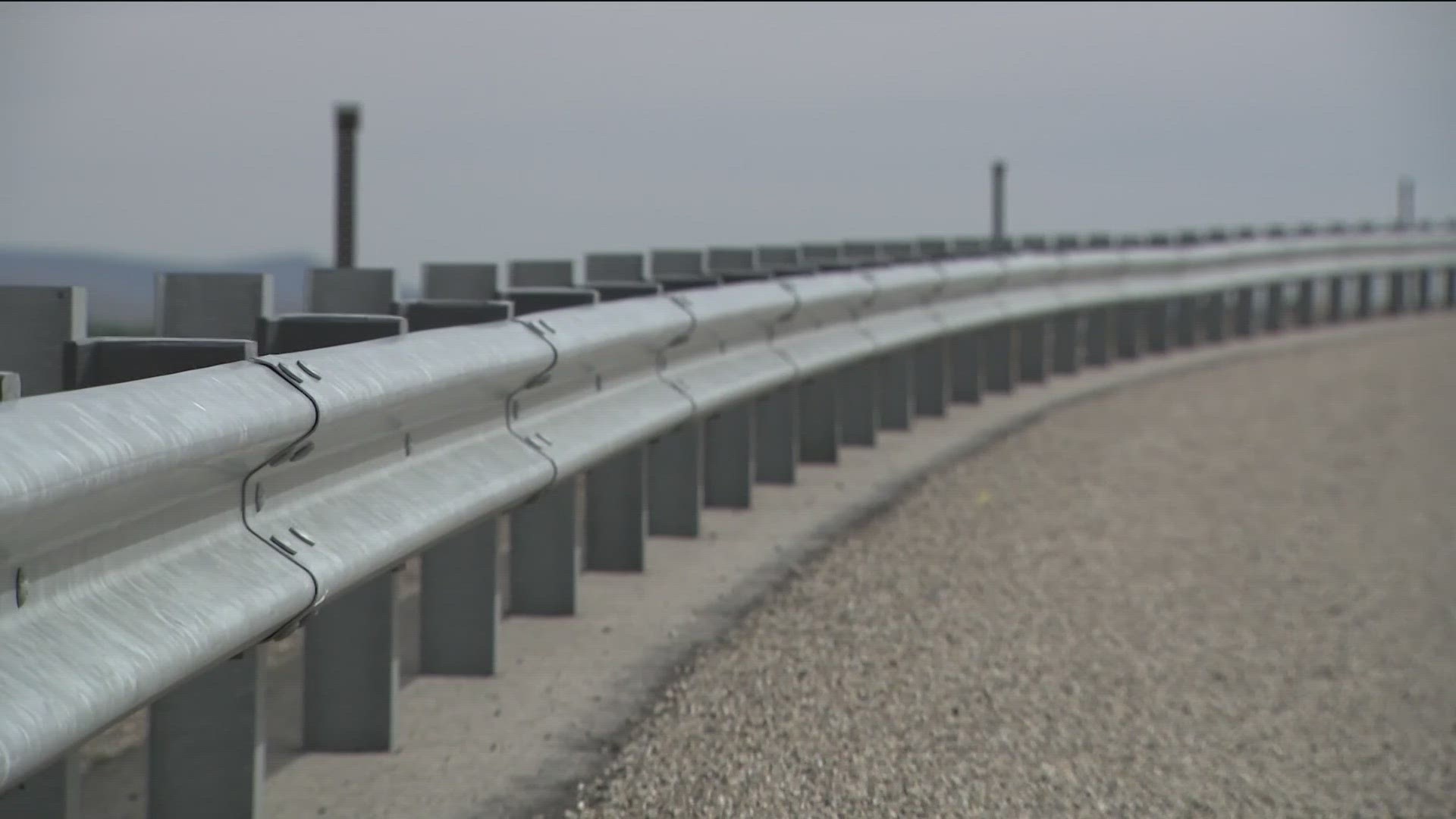 ITD said it hopes to have all the guardrail terminals fixed by winter.