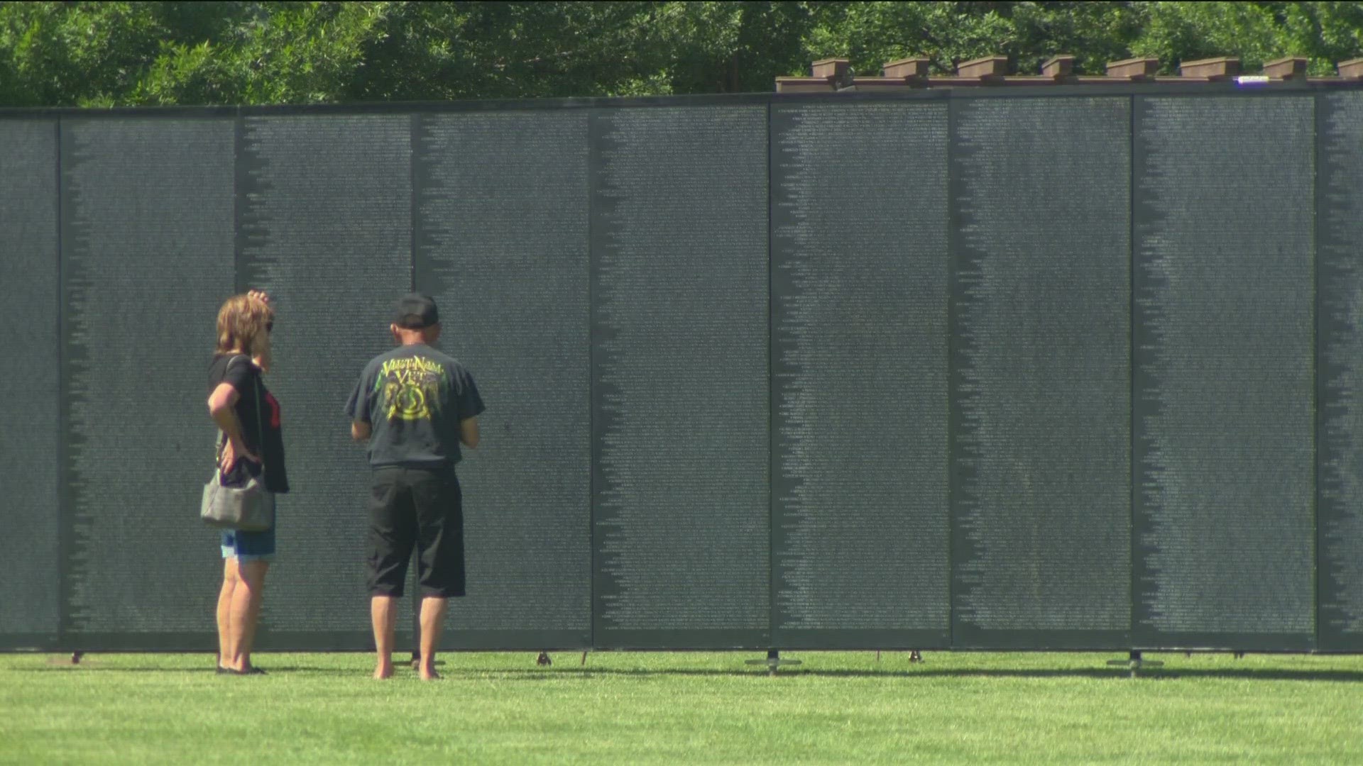 A replica of the Vietnam war arrived in the Treasure Valley yesterday.