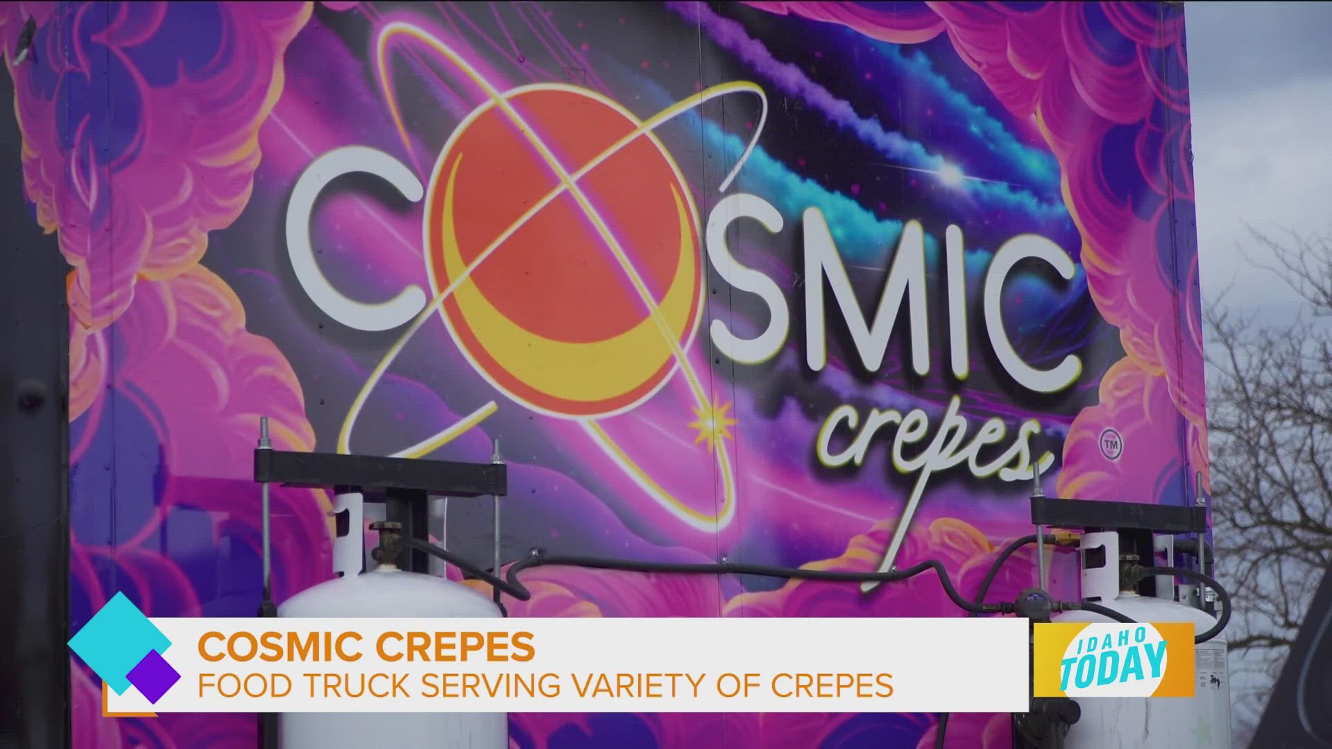 Cosmic Crepes food truck in Boise