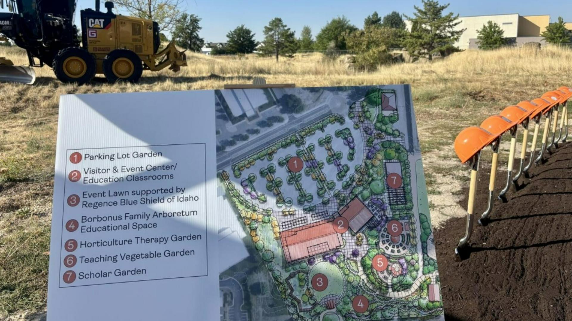 The 10-acre project will add new educational spaces, gardens, and event areas.