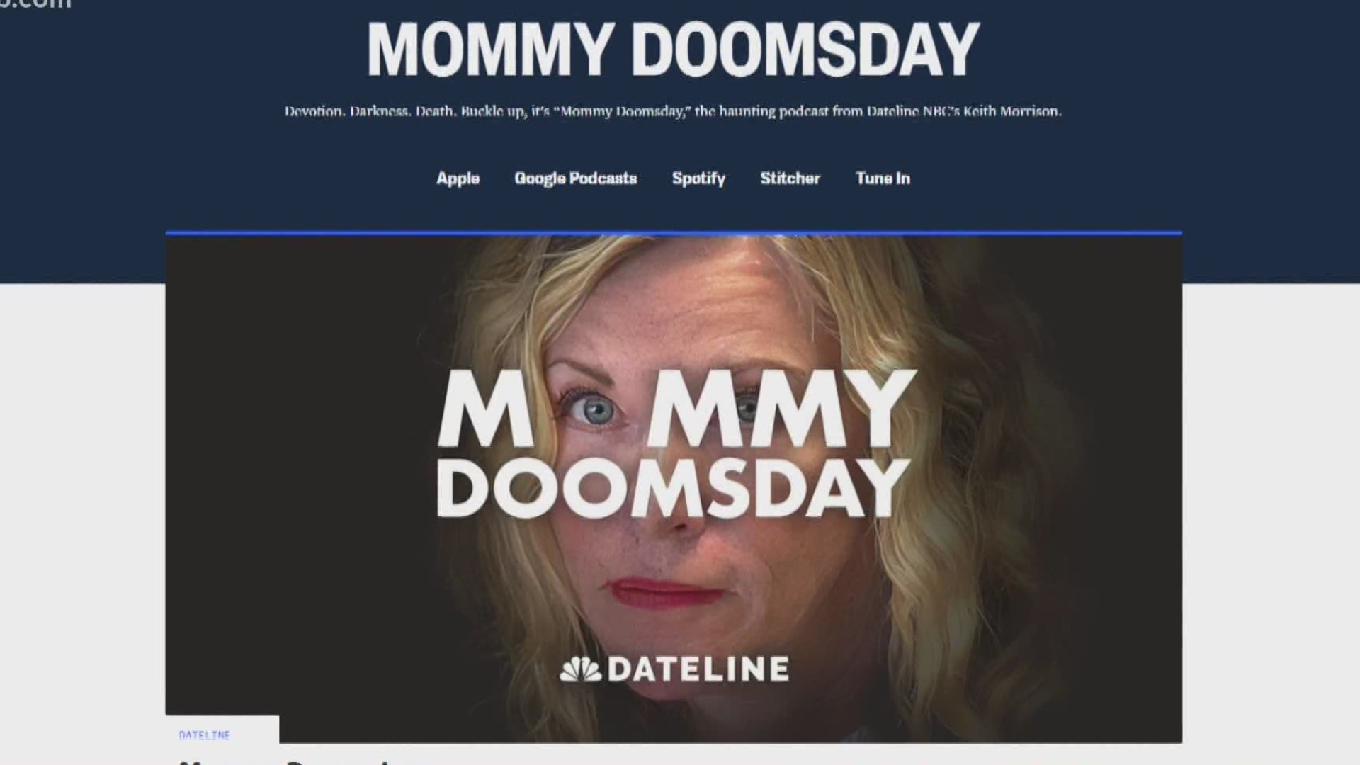 dateline mommy doomsday