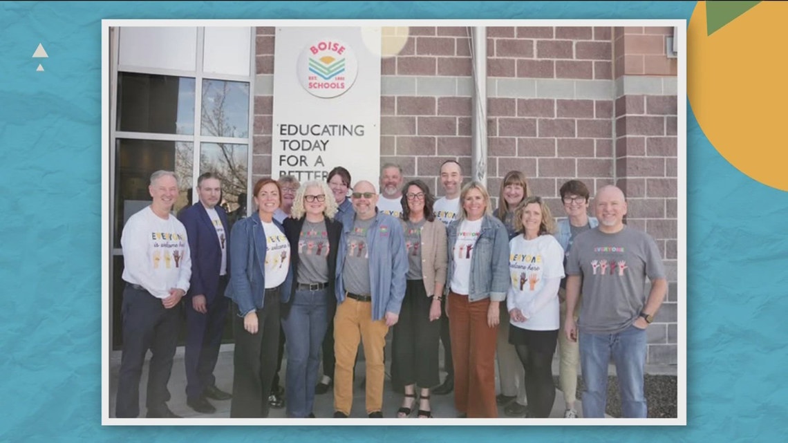 Boise School District welcomes the 'Everyone is Welcome Here' poster