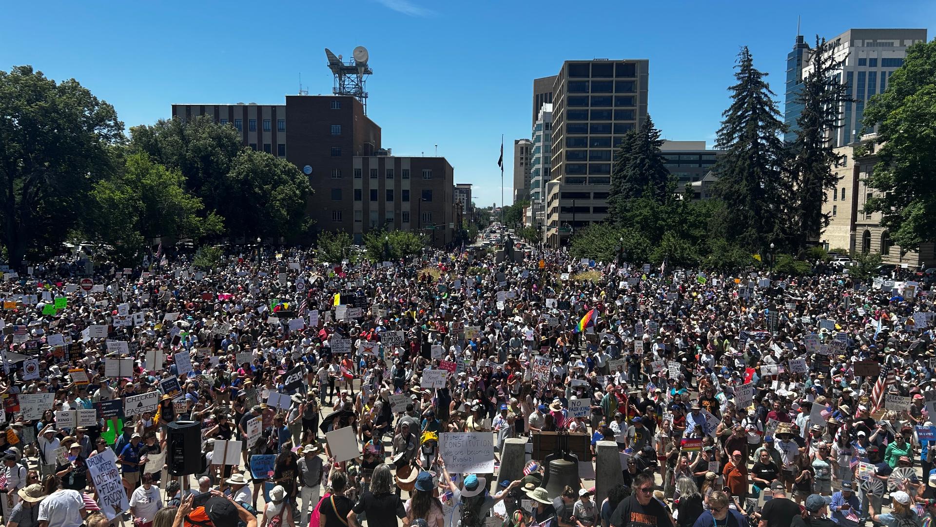 Over 4,000 people attended.