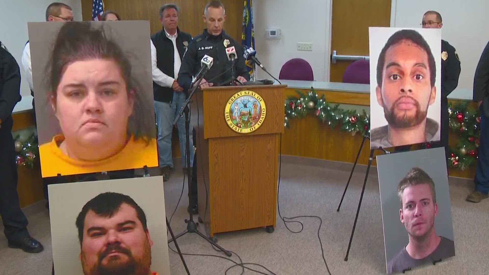 Fruitland Police held a news conference to discuss the latest information in the Michael Vaughan case.