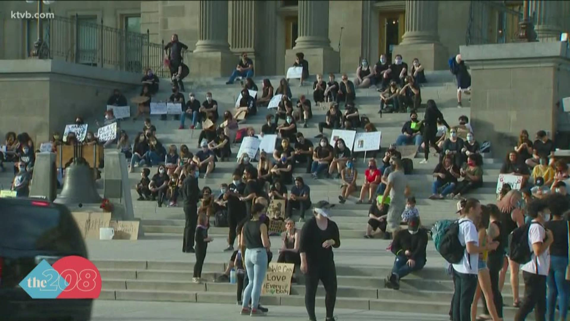 A Boise city councilwoman and one of the organizers of a massive vigil at the Statehouse both say it's not enough to just protest - you must be prepared to do more.