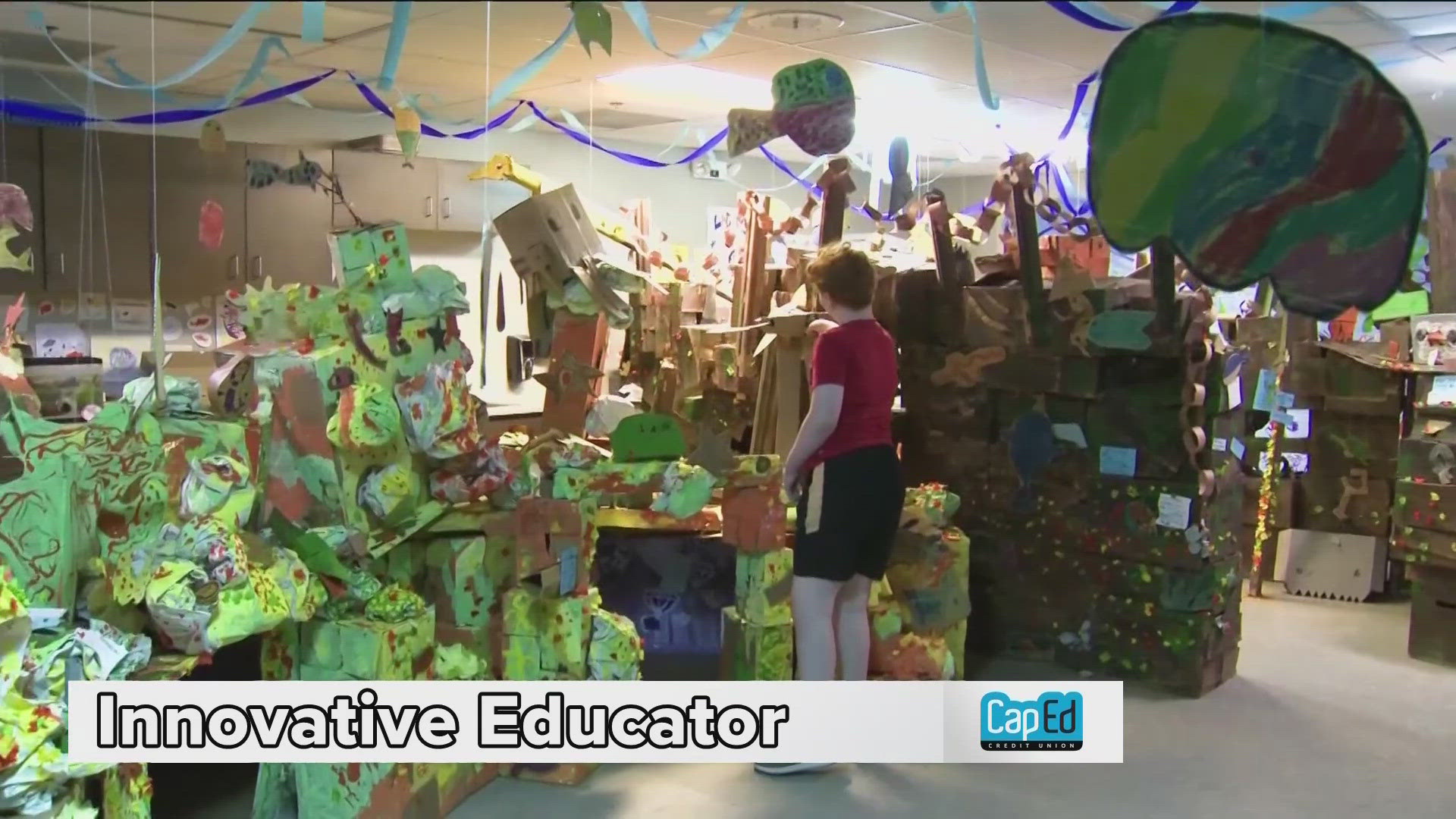 Students at Anser Charter School are combining academics, character and craftmanship in Jessica McGinnis' classroom under the sea.