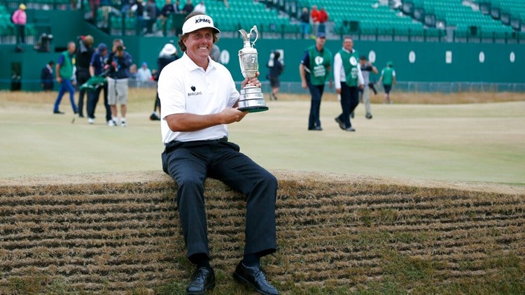 This Day In Sports: Mickelson's only major win across the pond